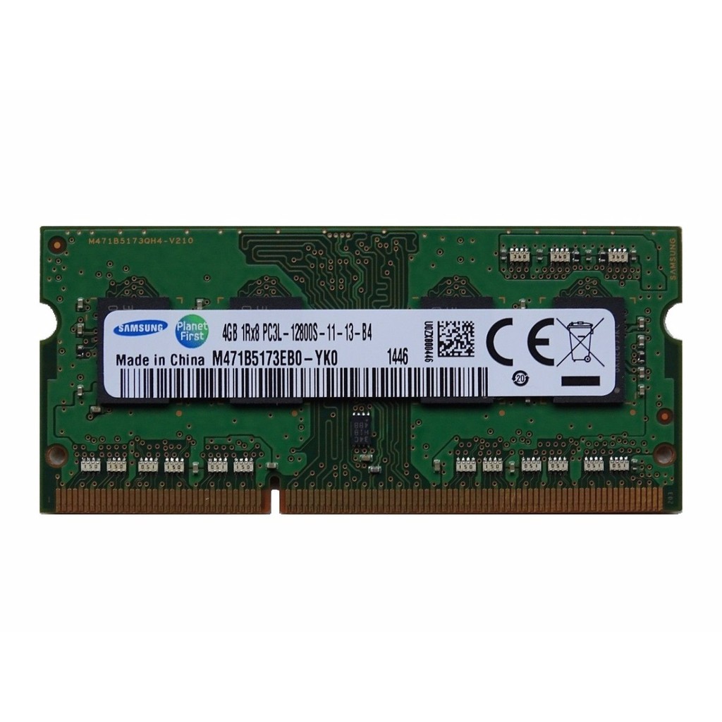 Ram laptop Sam Sung 4Gb 1Rx8 PC3L 12800S